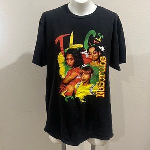 TLC black short sleeve t-shirt